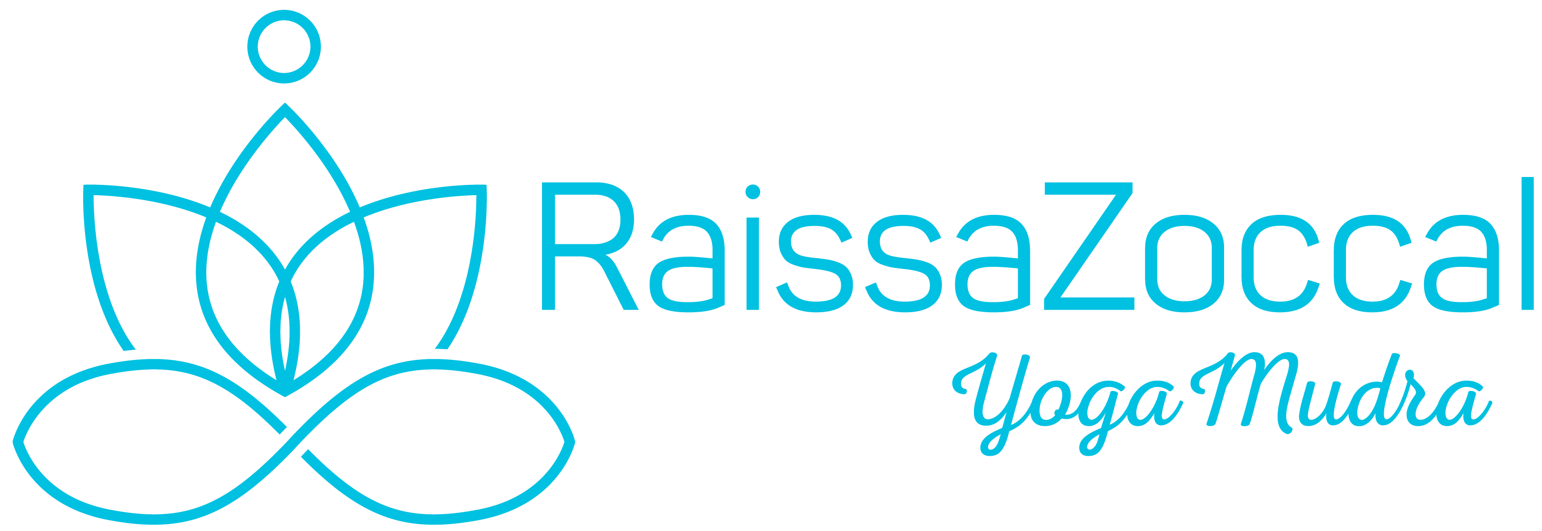 Logo raissa zoccal horizontal color